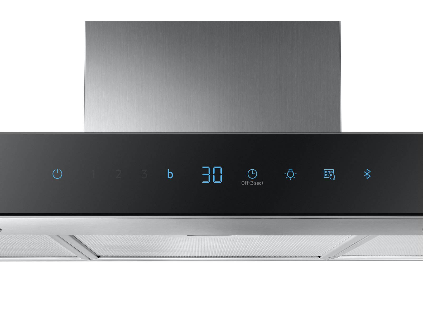 Samsung NK36N5703BS cooker hood Wall-mounted Black, Stainless steel 722 m³/h – image 5