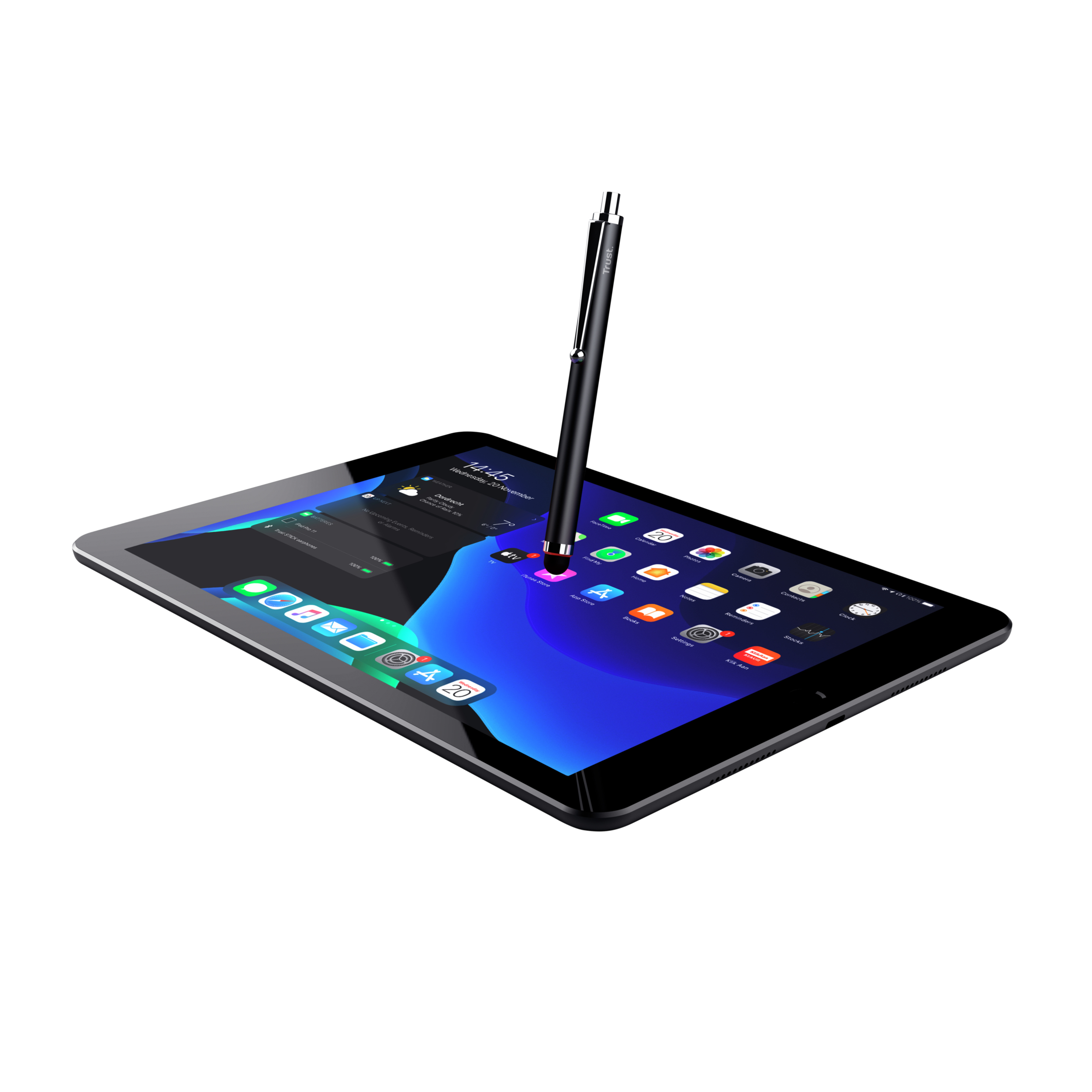 Trust 17741 stylet 13 g Noir