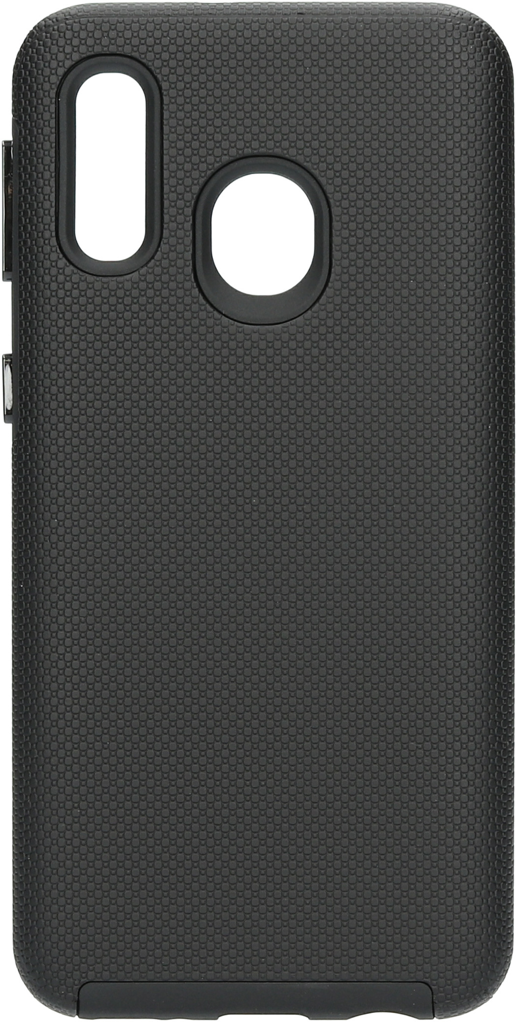 Mobiparts Rugged Tough Grip Case Samsung Galaxy A40 (2019) Black