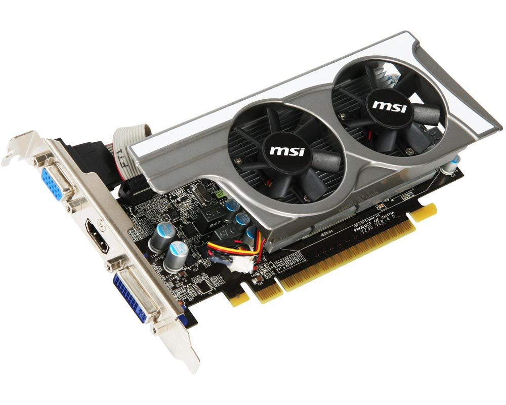 MSI N430GT-MD1GD3-OC/LP graphics card NVIDIA GeForce GT 430 – image 3