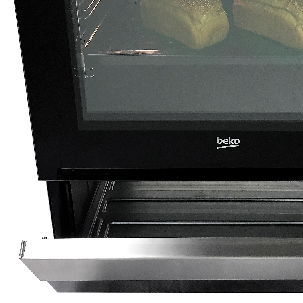 Beko FSE62110DWC Freestanding cooker Electric Gas Black, White – image 2