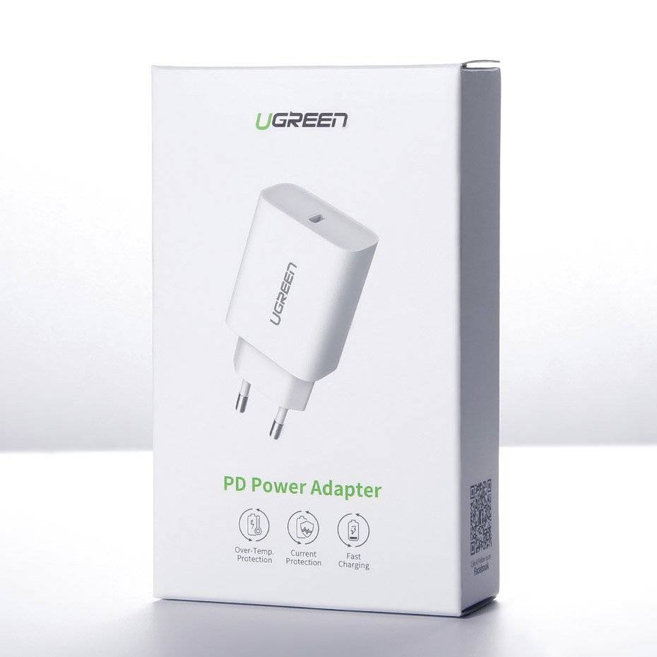 Ugreen CD137 Universal White AC Fast charging Indoor – image 3