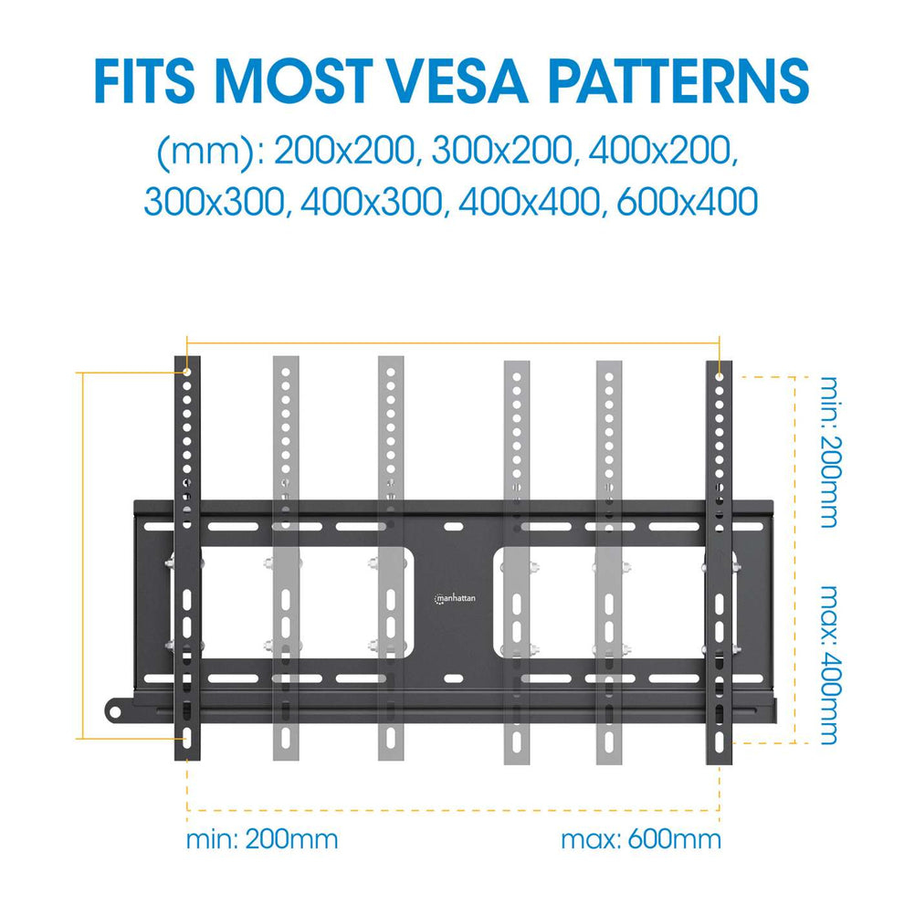 Manhattan Outdoor Wall Mount for TV & Monitors (Tiltable Anti Theft), For screens – image 9