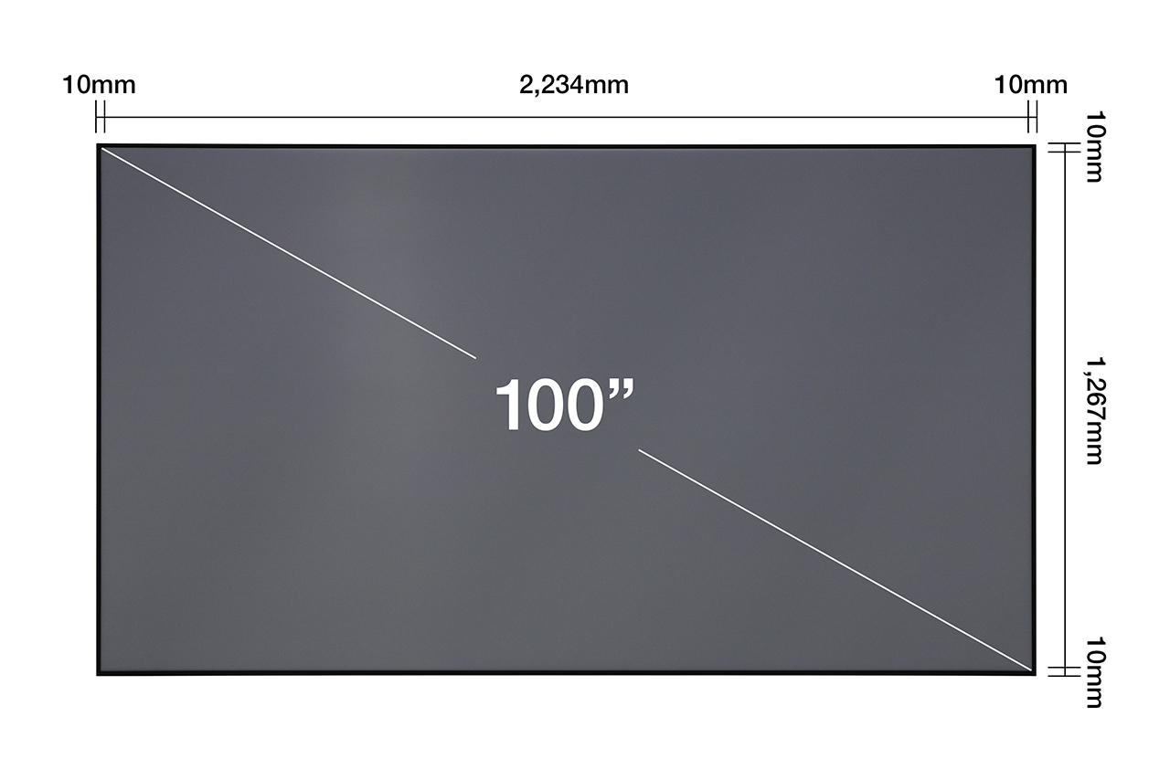 Epson 100" ALR Screen - ELPSC35 – image 2