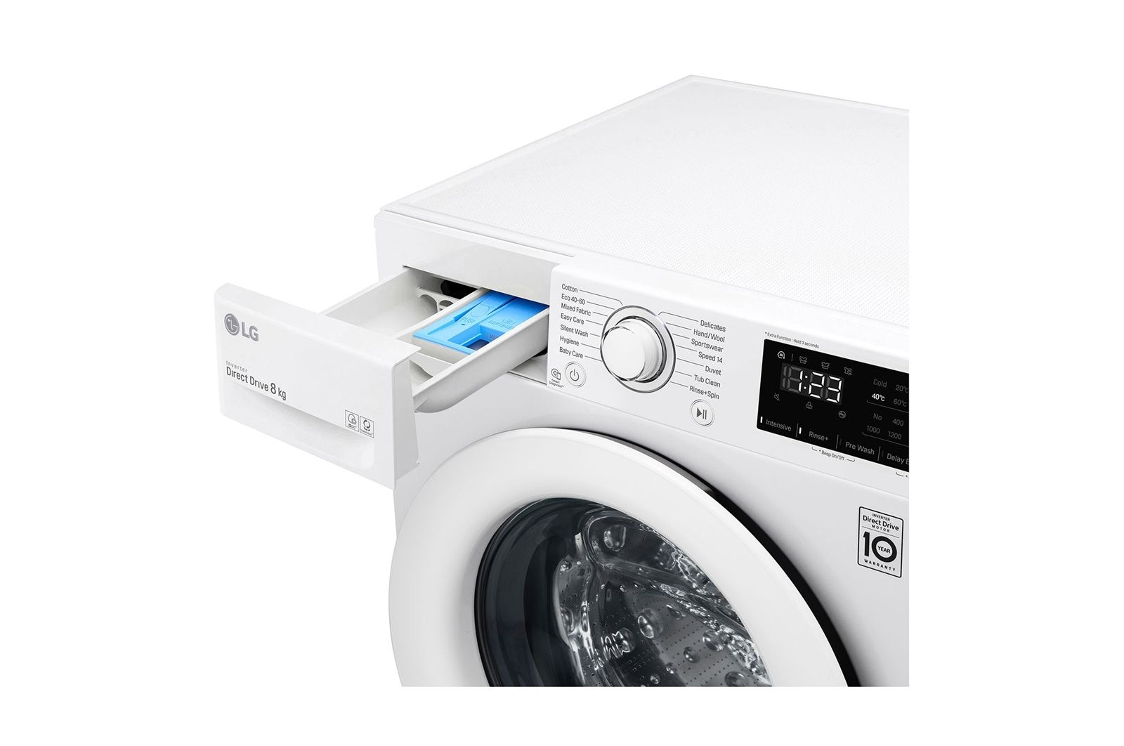 LG F4R3TYW3WE washing machine Front-load – image 4