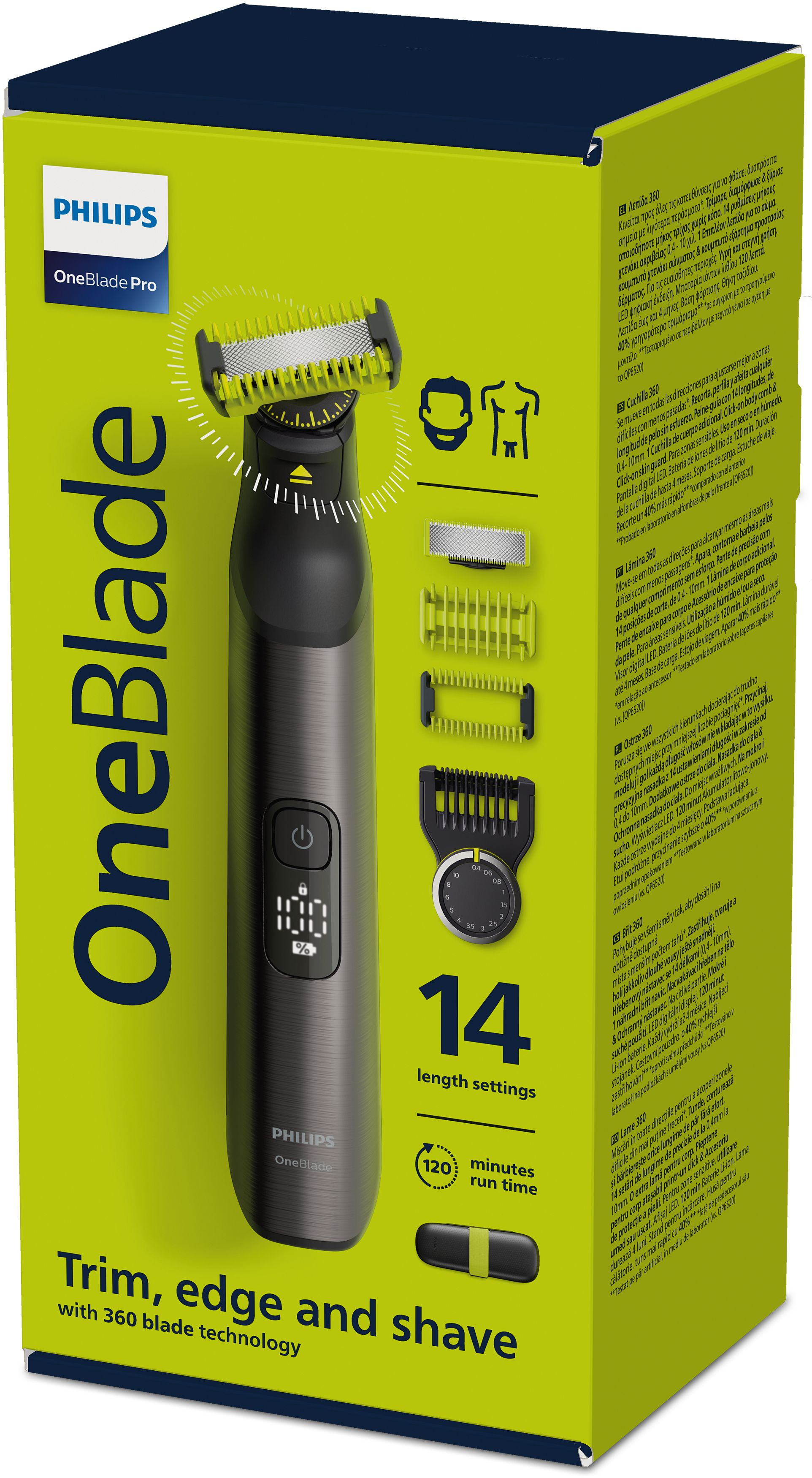 Philips OneBlade Pro 360 QP6651/61 Face and Body – image 4