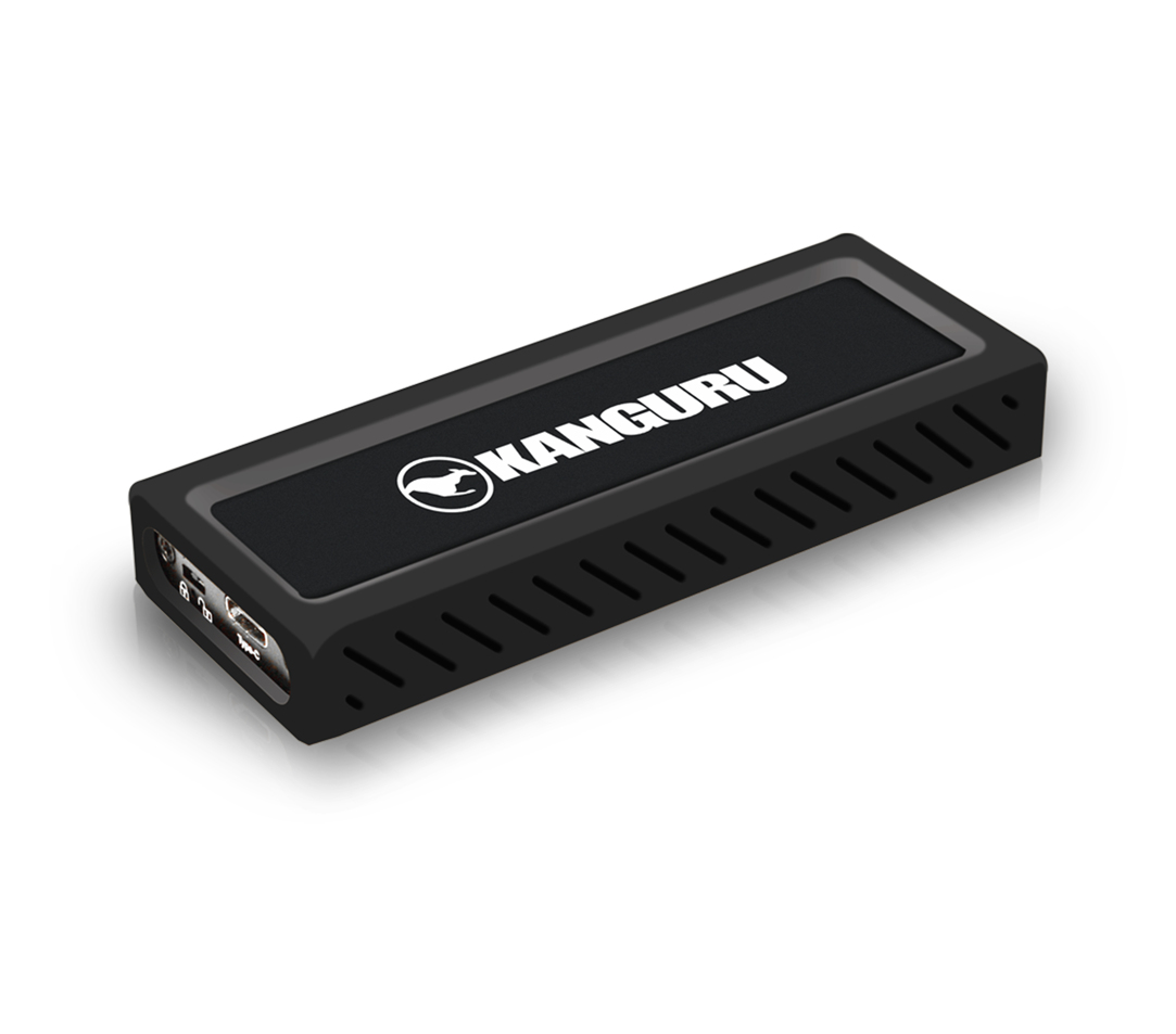 iStorage Kanguru UltraLock Superspeed+ USB-C M.2 NVMe External SSD 4 TB| Secure Portable Solid State Drive |Physical Write Protect Switch| Secure Firmware| TAA Compliant | image 2