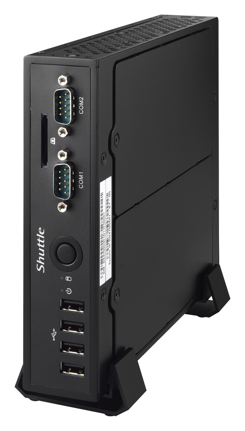 Shuttle DS437 PC/workstation barebone USFF Black 1037U BGA 1023 – image 5