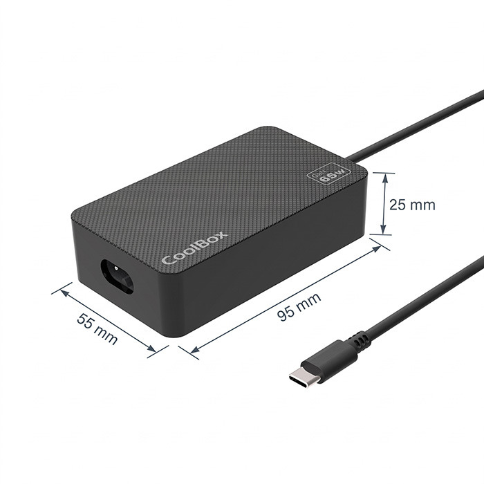 CoolBox COO-NB65-UC power adapter/inverter Universal Black – image 6