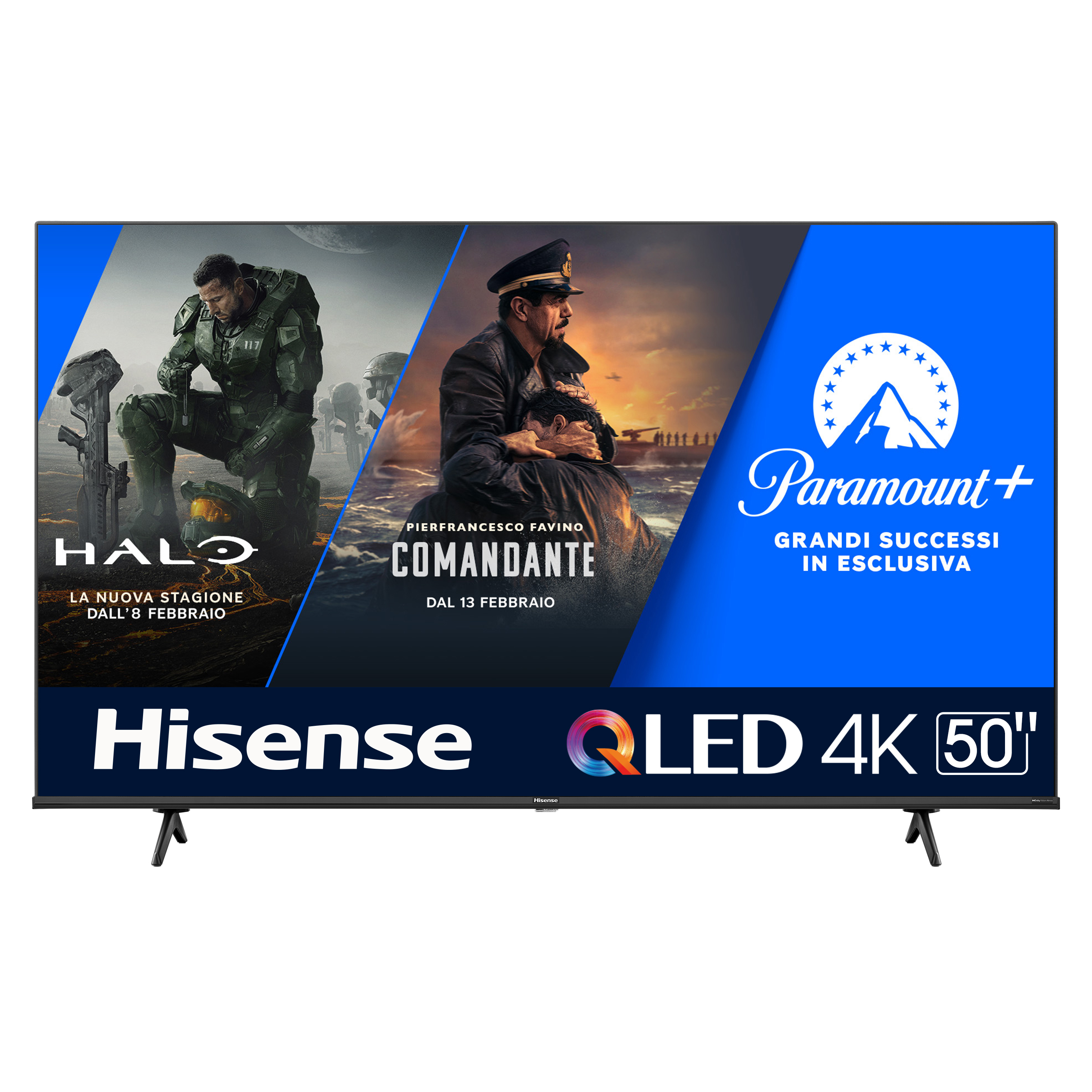 Hisense E7KQ 50" — vue 1 sur 8