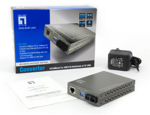 LevelOne FVT-6001 network media converter 100 Mbit/s 1310 nm – image 5