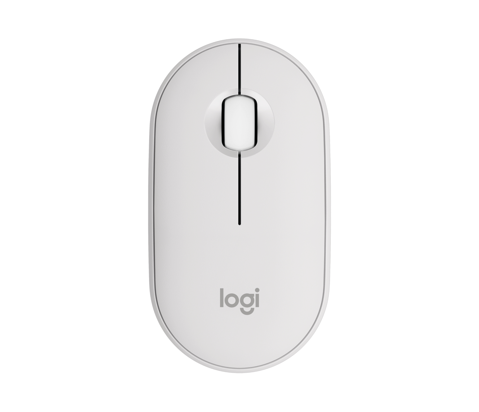Mouse Logitech Pebble 2 M350S - Inalámbrico - Blanco - 910-007047