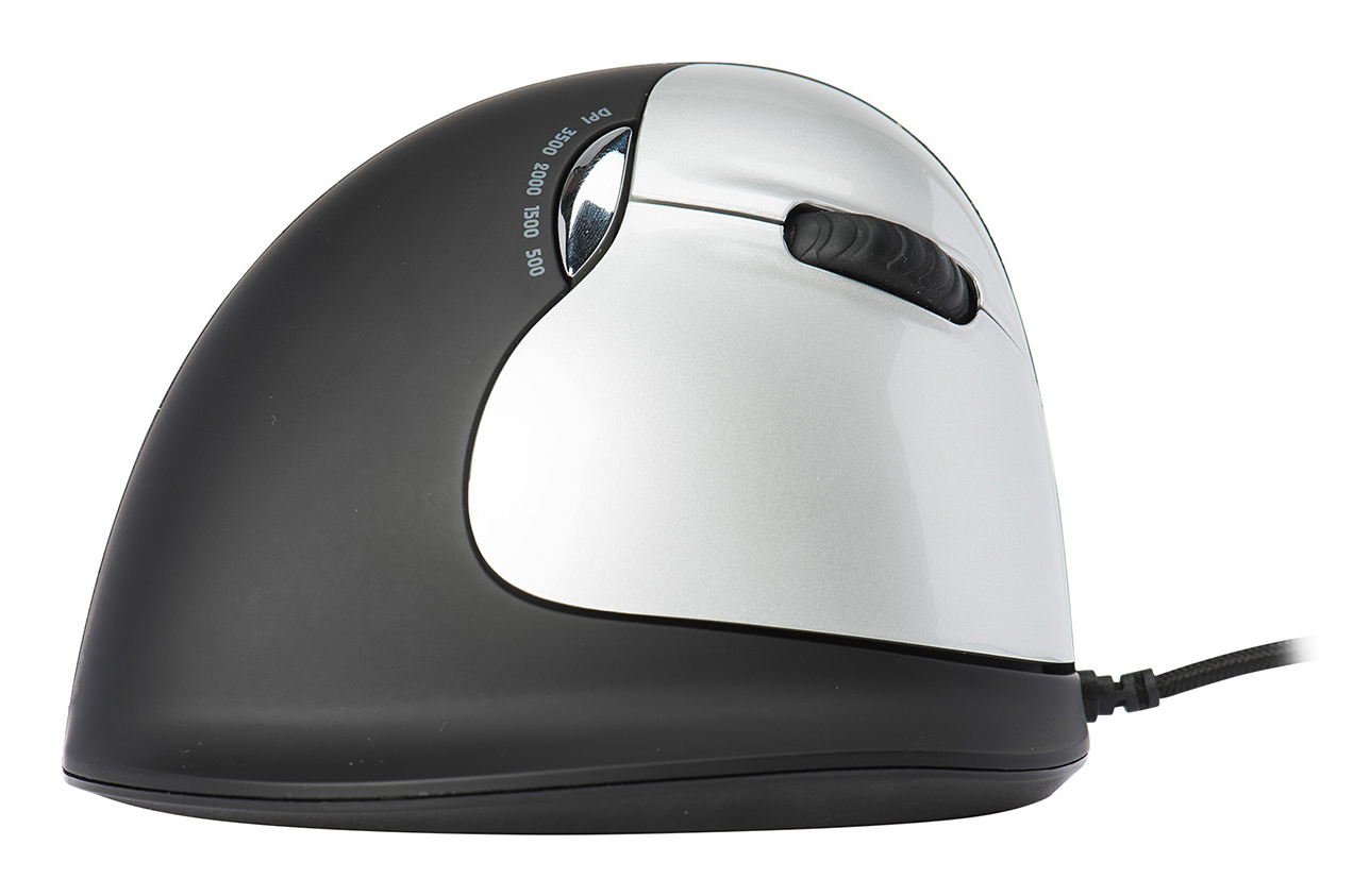 R-Go Tools R-Go HE Break ergonomic mouse, large, right, wired – image 3