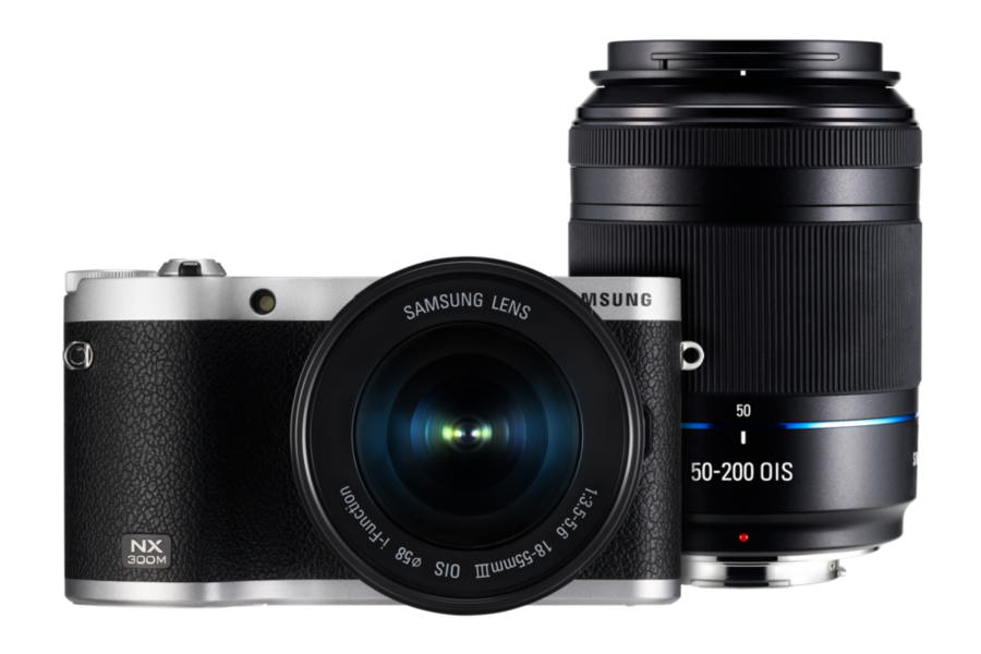 Samsung NX300M + OIS III 18-55mm + OIS II 50-200mm – image 1