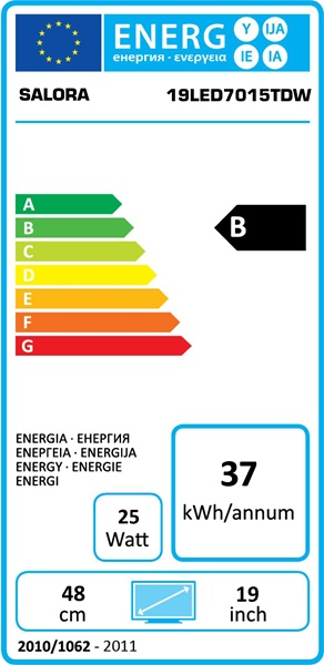 Salora 19LED7015TDW TV – image 5