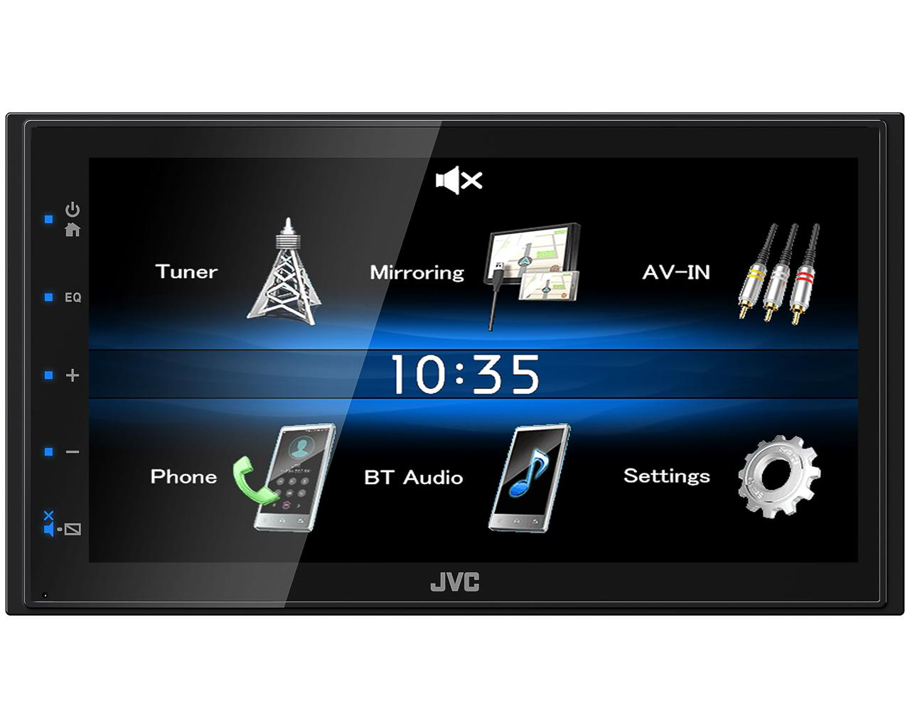 JVC KW-M25BT 2DIN, Mechless, Multimedia system – image 1