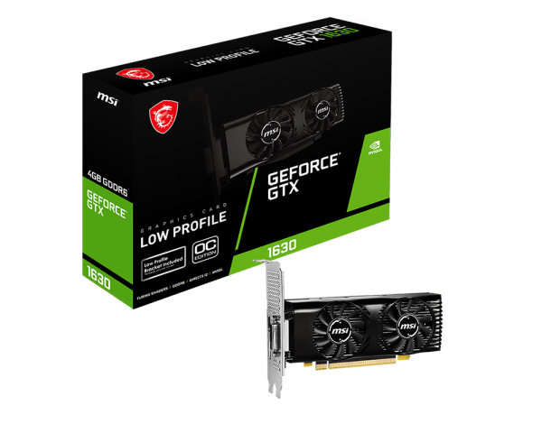 MSI GTX 1630 4GT LP OC – image 1