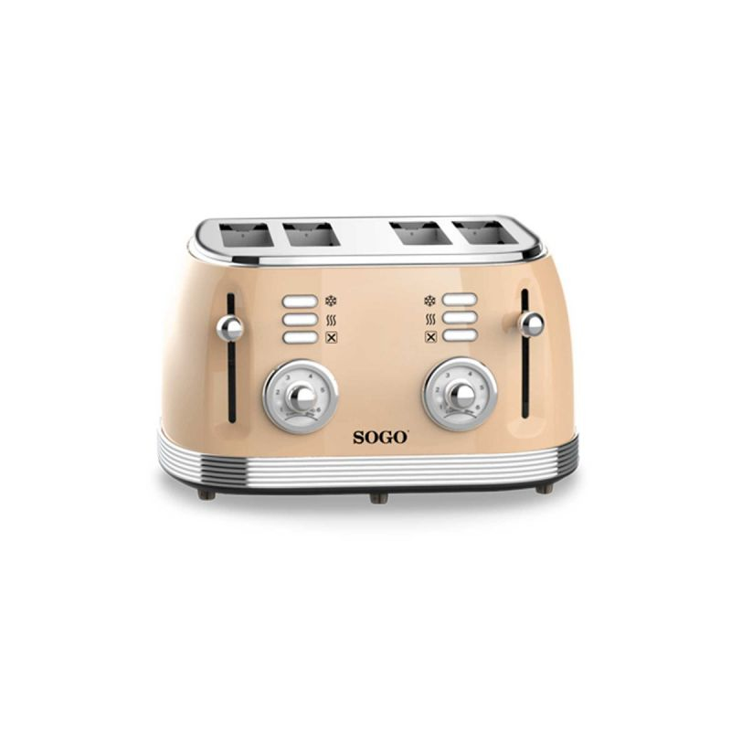 Sogo TOS-SS-5475 toaster 6 4 slice(s) Beige – image 6