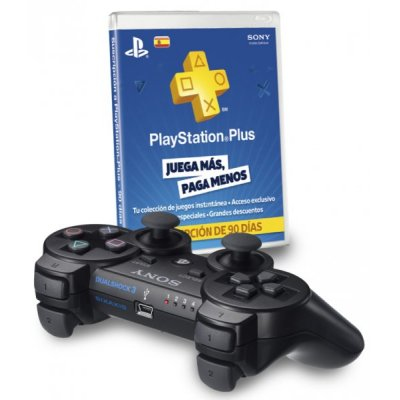 Sony Interactive Entertainment DualShock 3 + PlayStation Plus 90