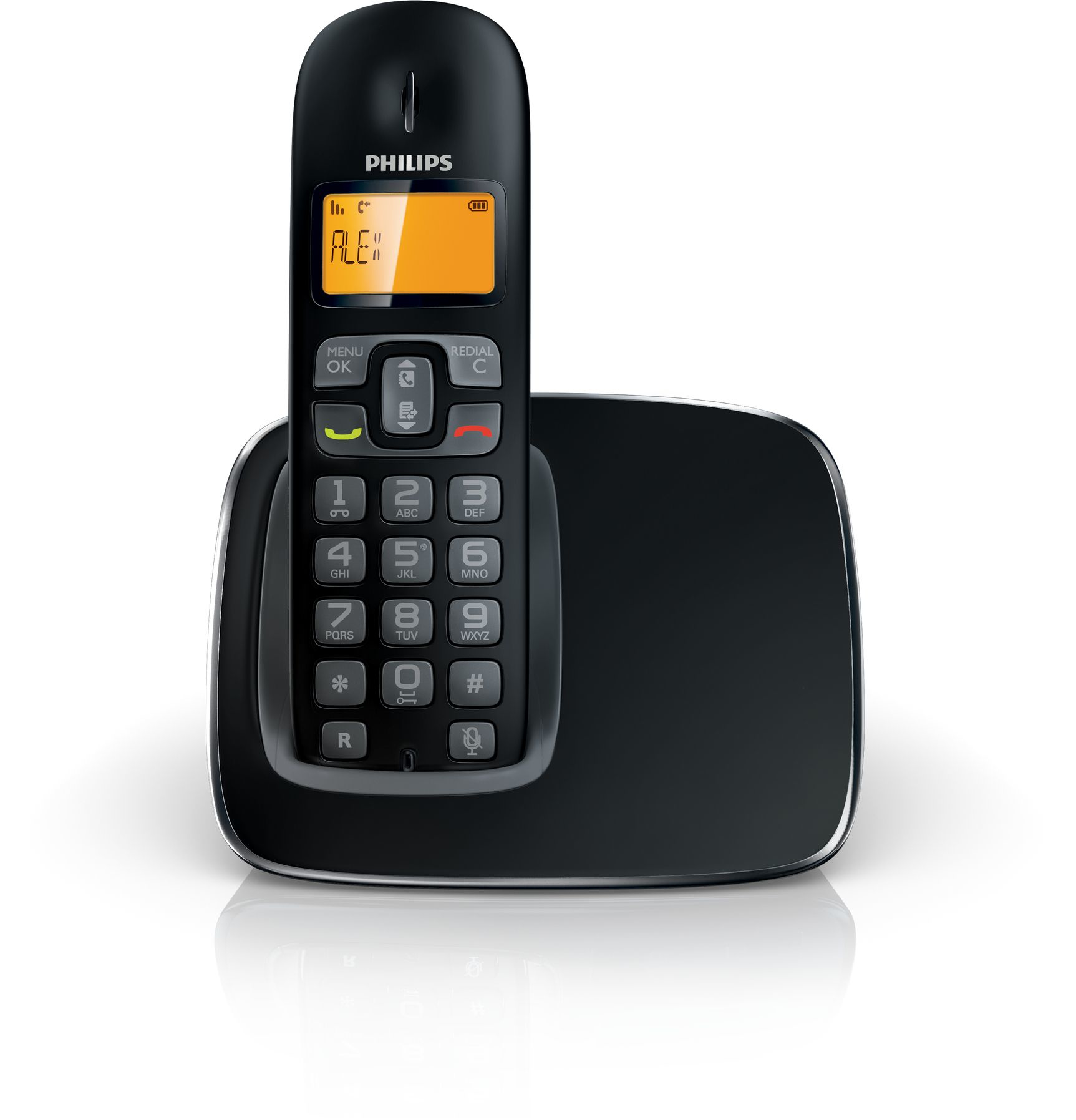 Philips BeNear CD1901B/96 telephone DECT telephone Caller ID Black – image 2