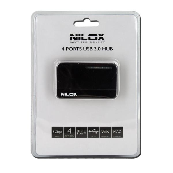 Nilox 10NXHU004U001 interface hub 5000 Mbit/s – image 3