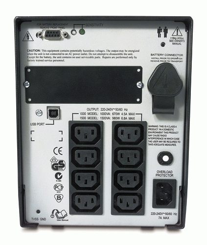 APC Smart-UPS 1500VA USB & Serial 230V – image 2