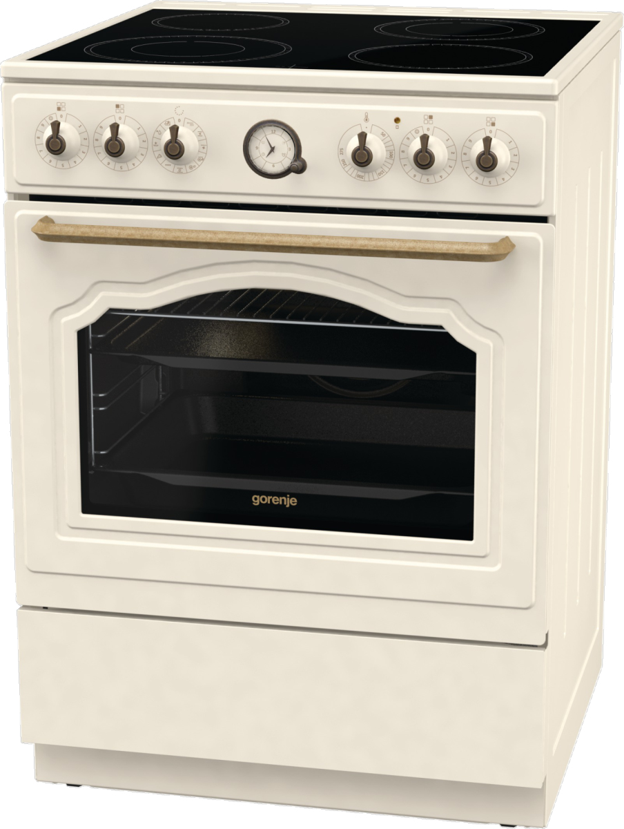 Gorenje GECS6B70CLI Freestanding cooker Ceramic hob Beige – image 6