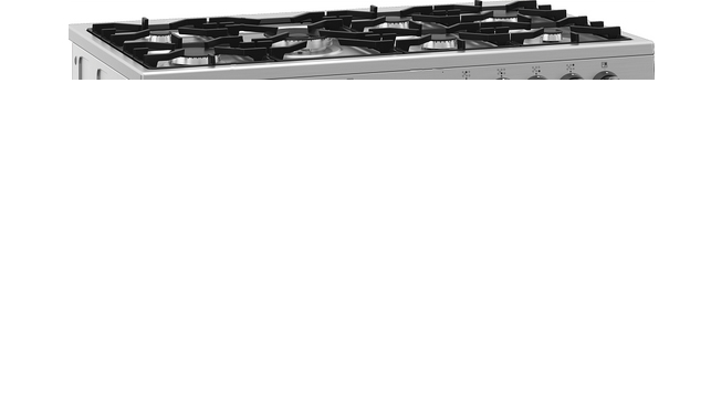 Beko PF335325DX cooker Freestanding cooker Gas Black, Stainless steel – image 6