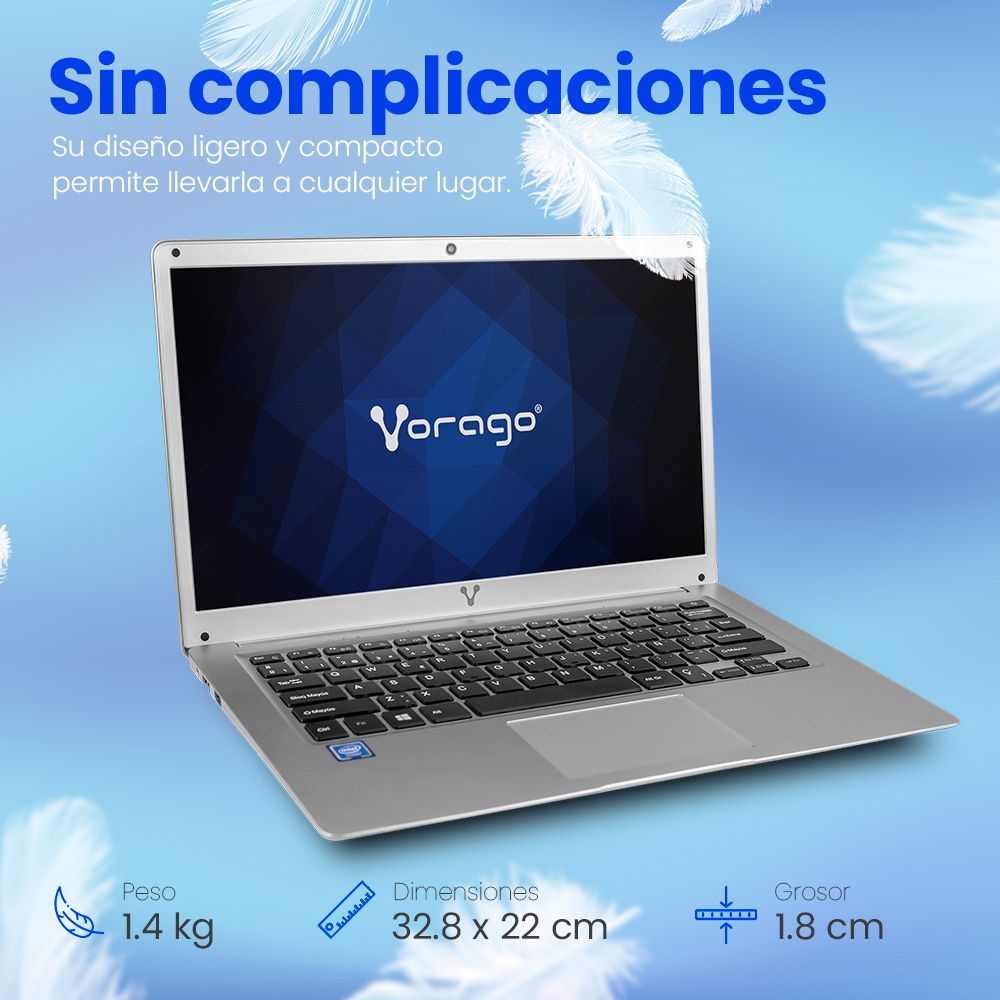 Laptop Vorago ALPHA PLUS V2 - 14p - Intel Celeron N4020 - 4GB - 64GB SSD - 500GB - Windows 10 Pro - ALPHA PLUS 4020-10-2 Laptop Vorago ALPHA PLUS V2 - 14p - Intel Celeron N4020 - 4GB - 64GB SSD - 500GB - Windows 10 Pro - ALPHA PLUS 4020-10-2