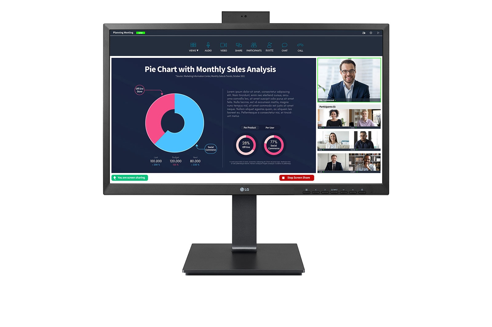LG 24BP750C-B computer monitor – image 2