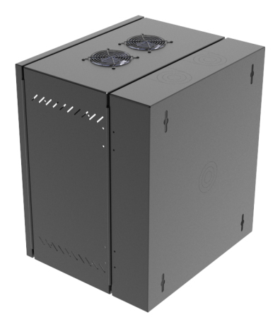 Vertiv GL2418WMP-B-AF rack cabinet 12U Wall mounted rack Black – image 2