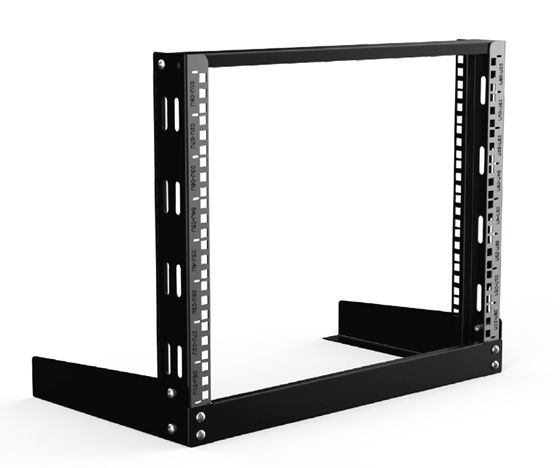 Lanview LVR12U63BL rack cabinet 12U Wall mounted rack Black