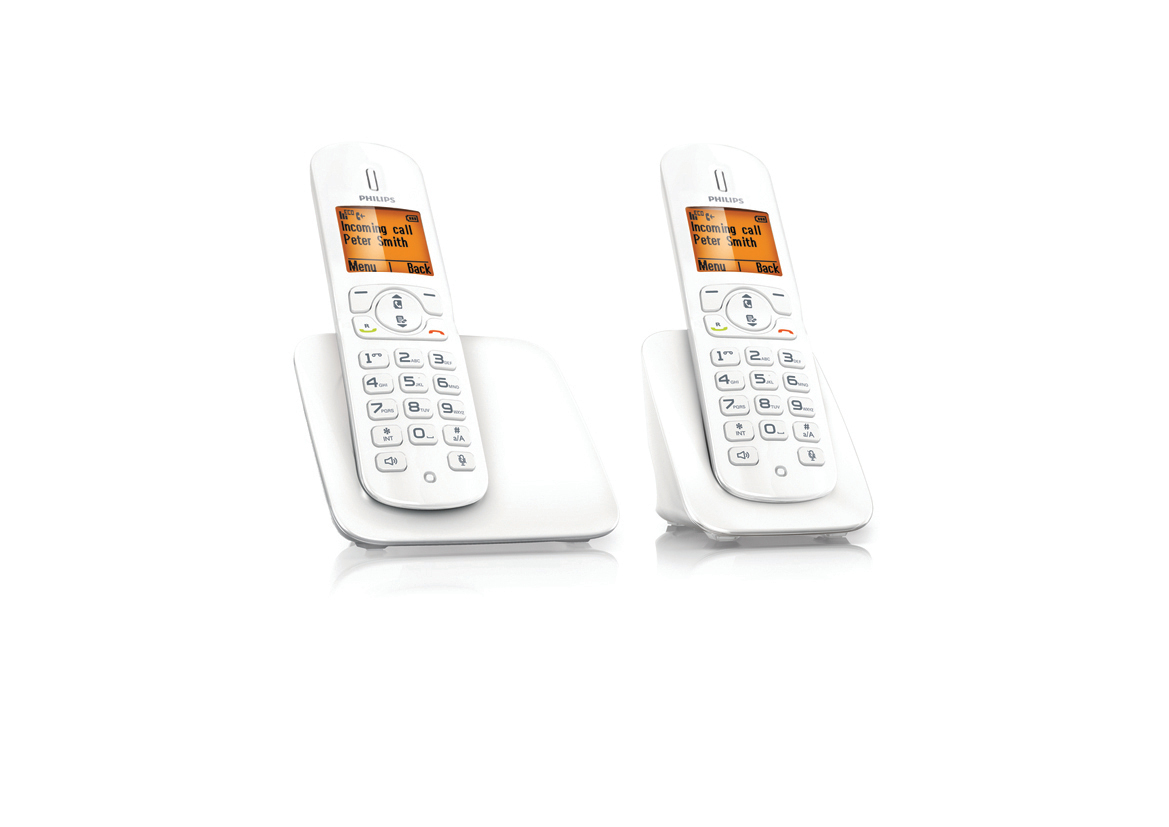 Philips CD2802W DECT telephone Caller ID White – image 2