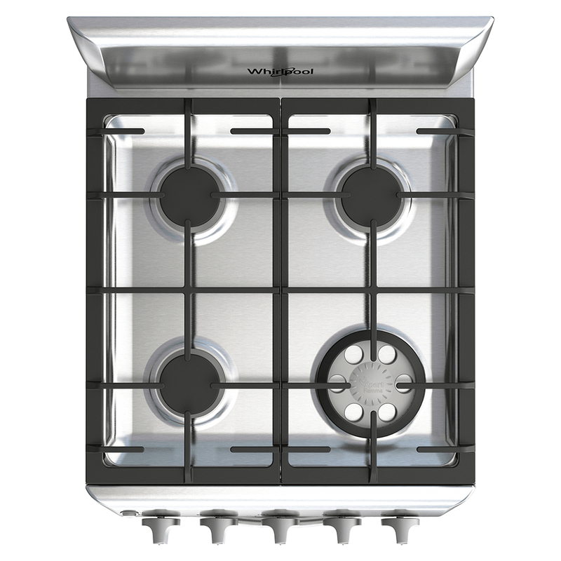 Whirlpool WWR5000S cooker Freestanding cooker Electric Gas Grey – image 4