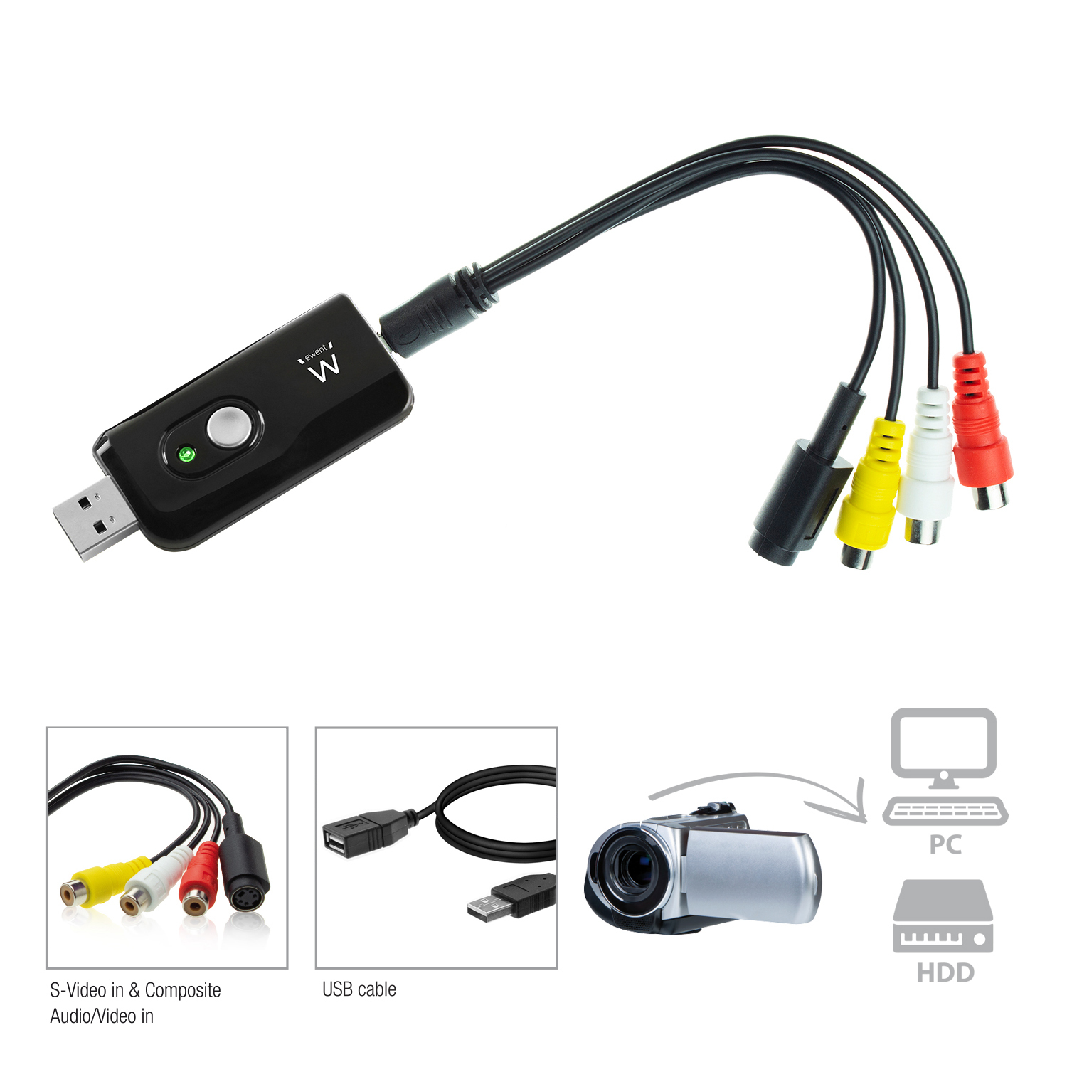 Ewent EW3707 video capturing device USB 2.0 – image 5