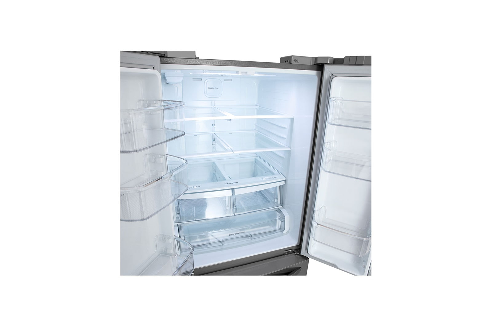 LG GM22SGPK fridge-freezer Freestanding Silver – image 4