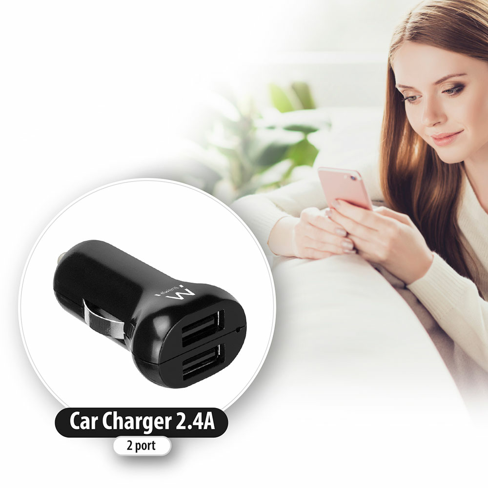 Ewent EW1265 mobile device charger Universal Black Cigar lighter Auto – image 4