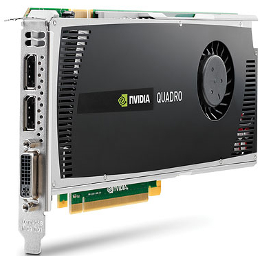 HP WS095ET graphics card NVIDIA Quadro 4000 – image 3