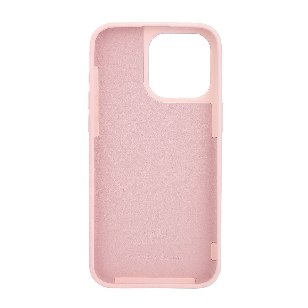 Onsala Phone Case with Silicone Feel MagSeries Chalk Pink - iPhone 15 Pro Max – image 3
