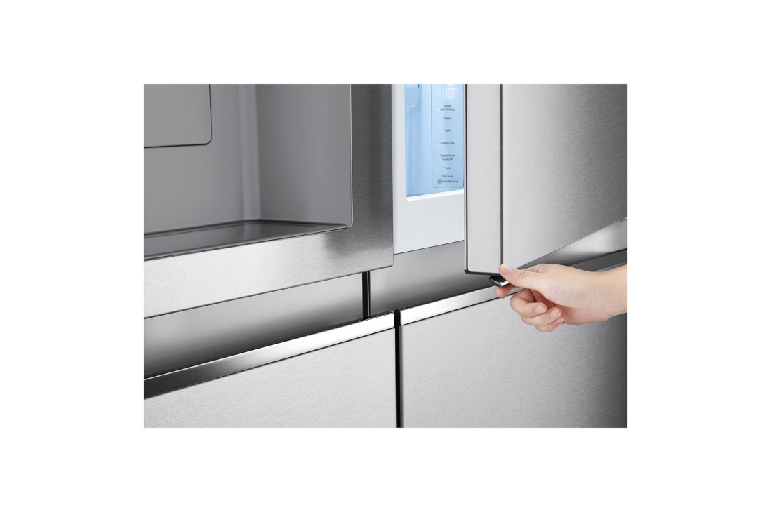 LG GSJV71MBLE side-by-side refrigerator Freestanding – image 3
