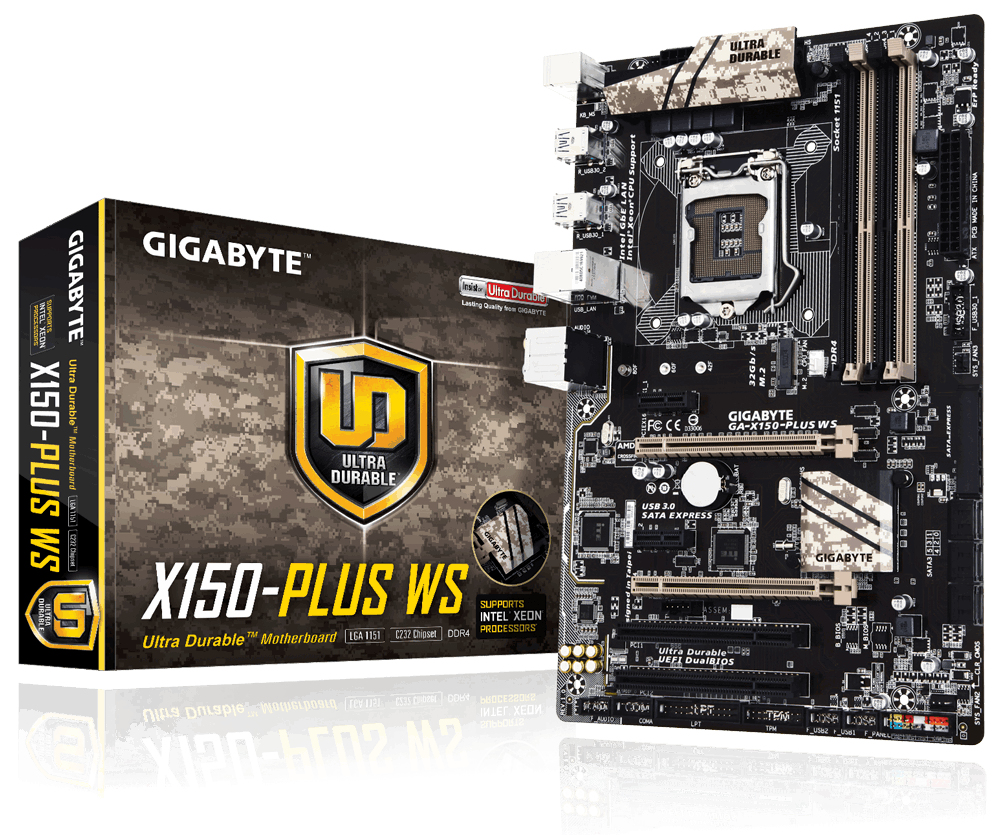 GIGABYTE GA-X150-PLUS WS