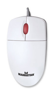 Manhattan 167833 mouse Office Ambidextrous PS/2 Optical 800 DPI – image 3