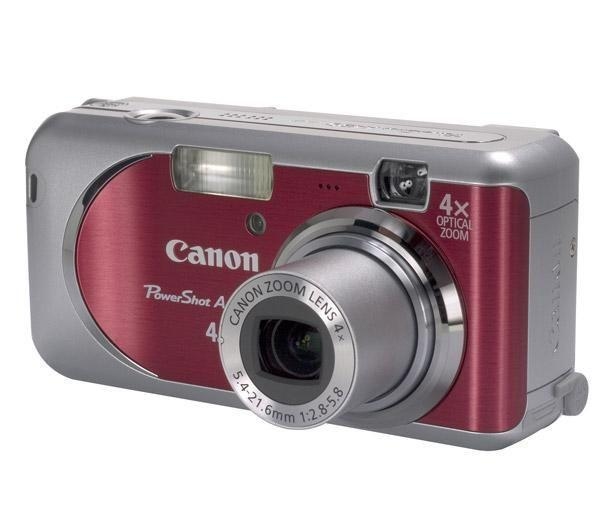 Canon PowerShot A430 red