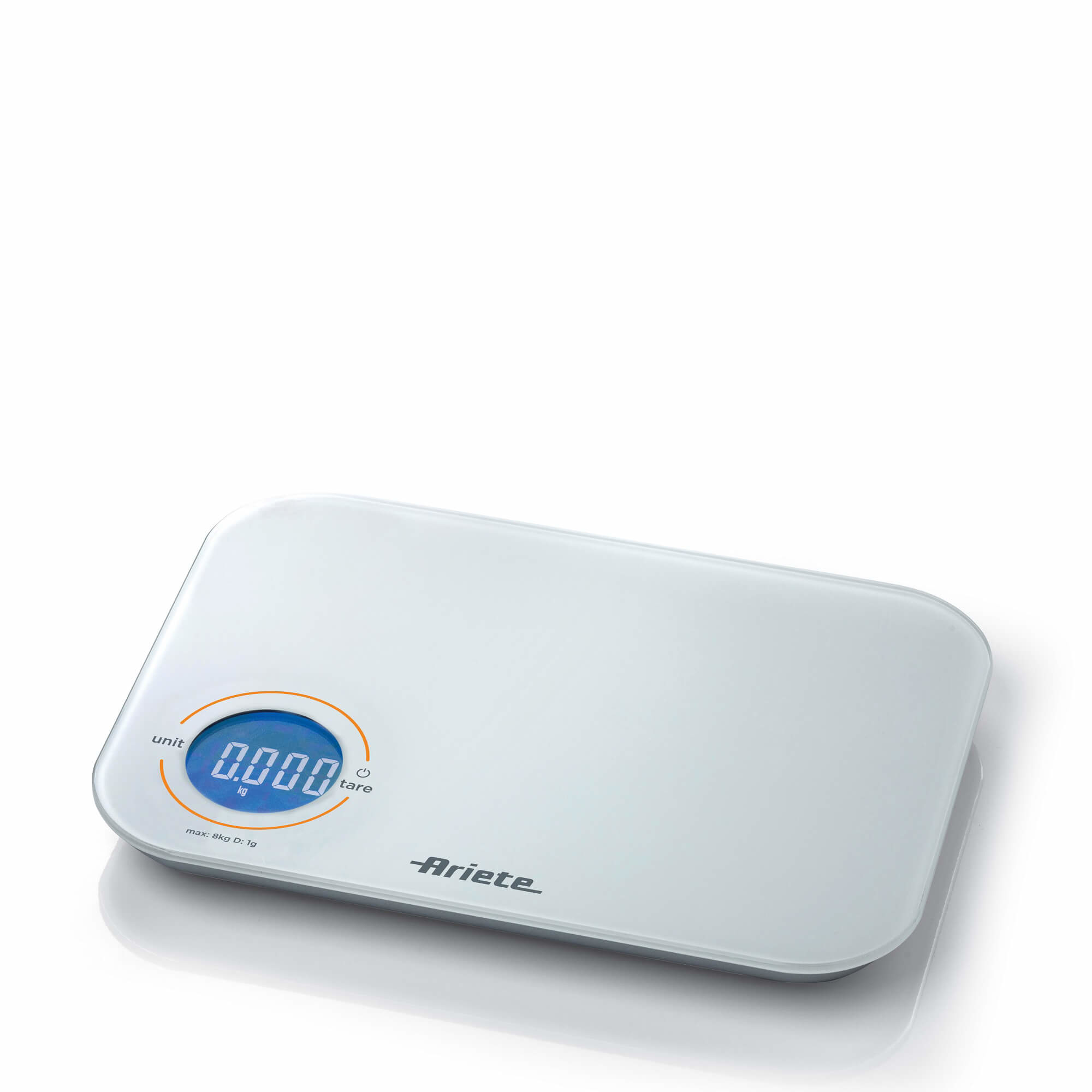 Ariete 0851/00 White Countertop Rectangle Electronic kitchen scale – image 1