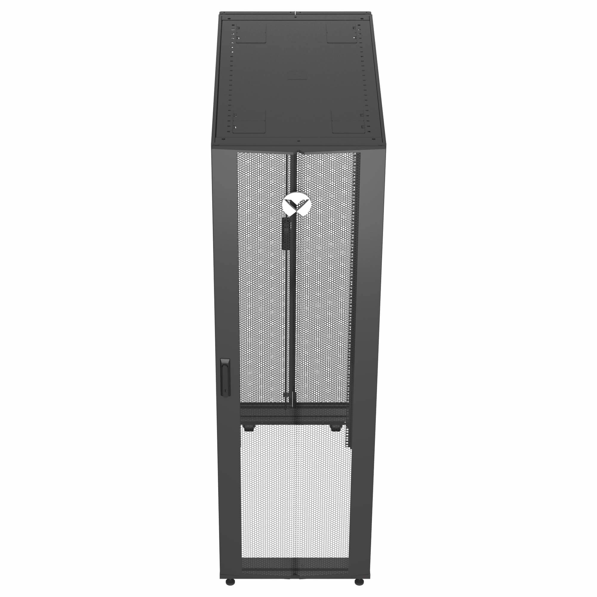 Vertiv VR Rack 3100 42U Freestanding rack Black – image 3