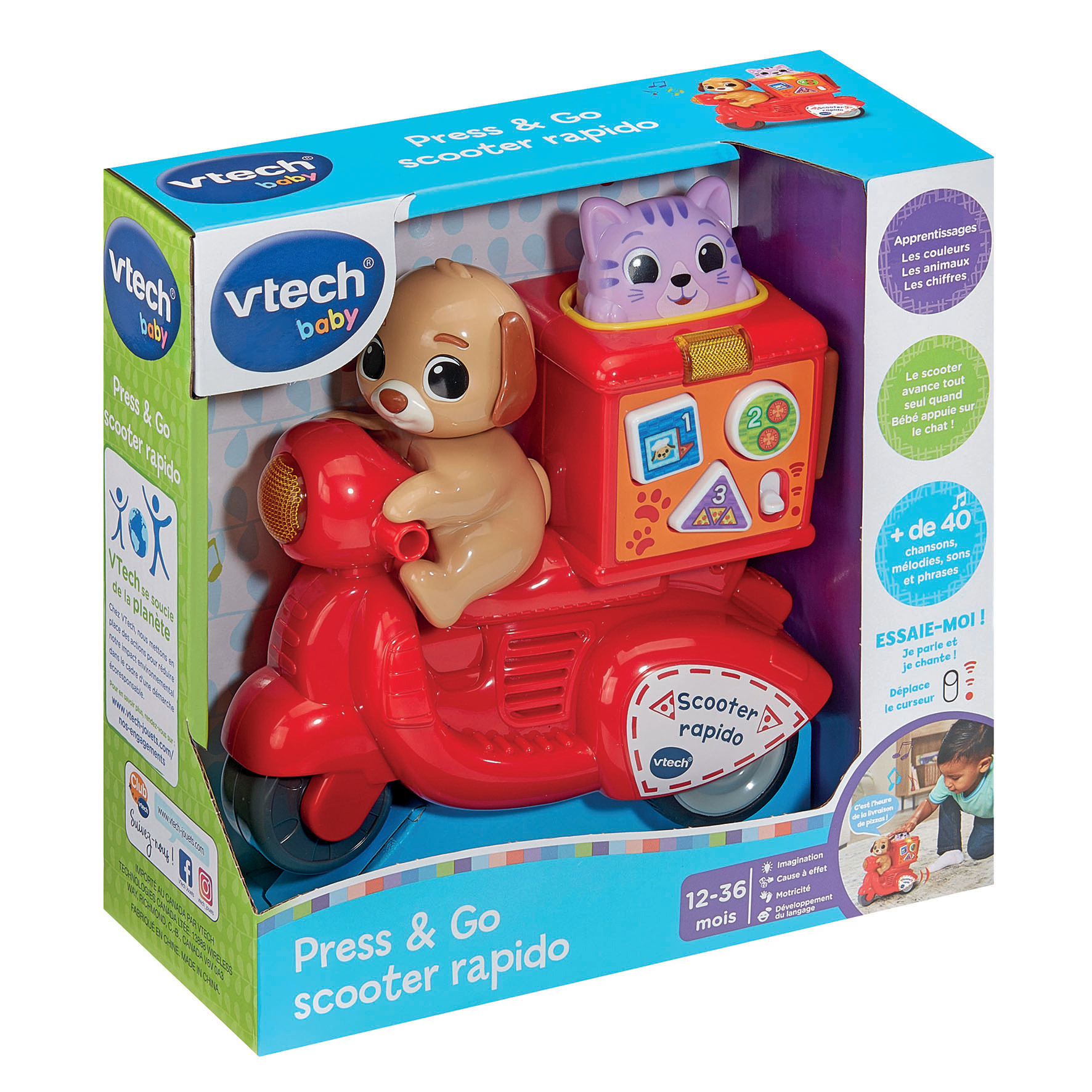 VTech Press & Go Scooter Rapido – image 5