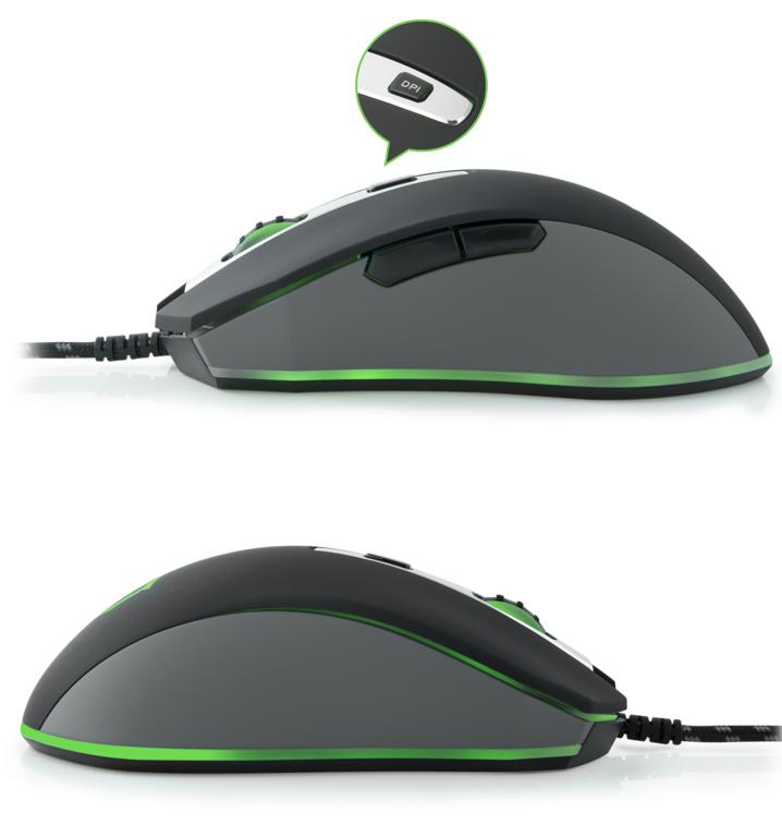 Plugable Technologies USB-PM3360 mouse Gaming Ambidextrous USB Type-A Mechanical 3800 DPI – image 3