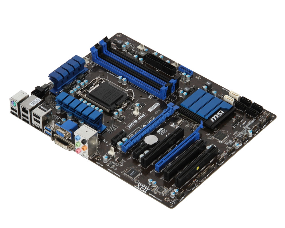 MSI ZH77A-G43 motherboard LGA 1155 (Socket H2) ATX – image 1