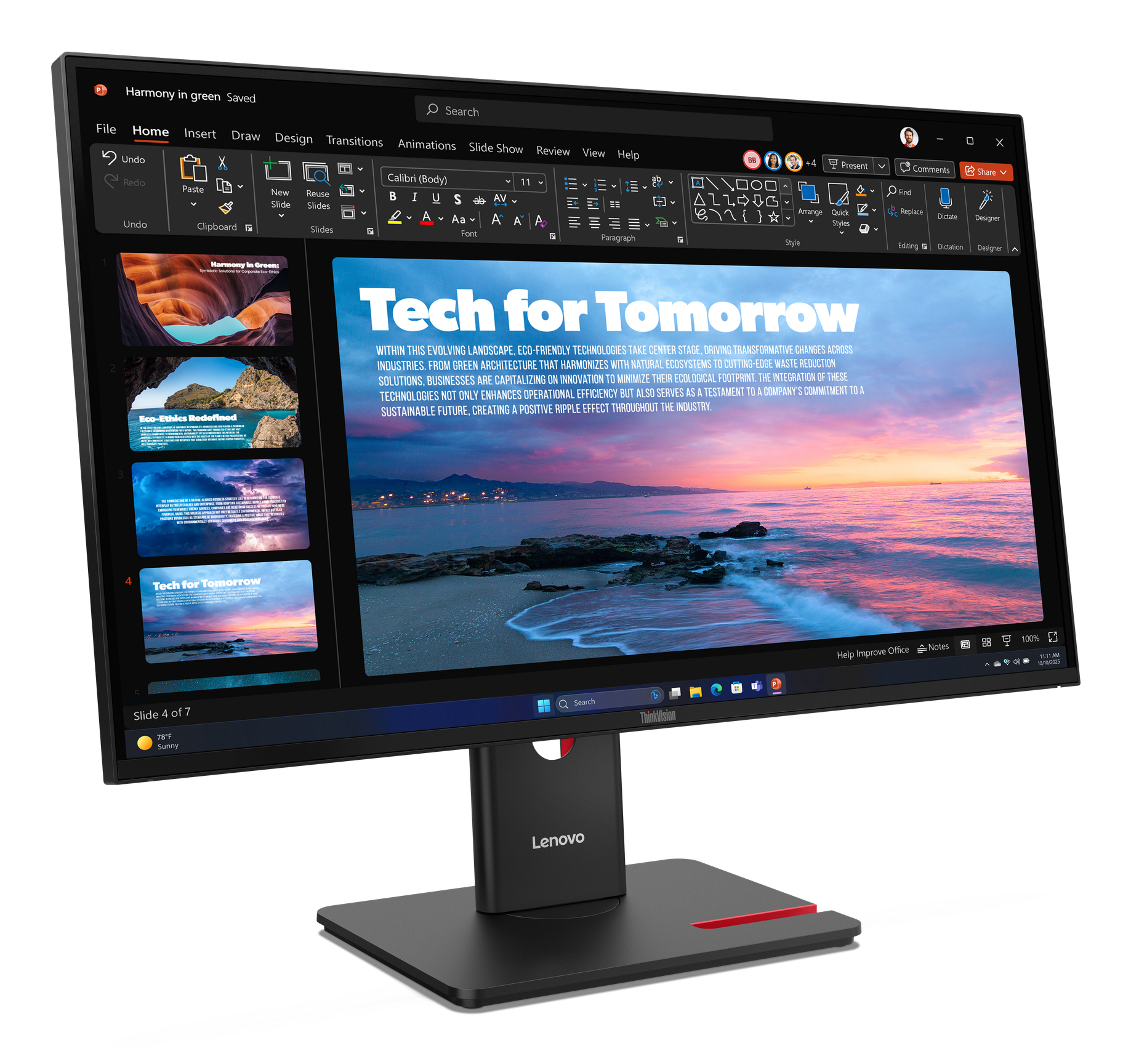 Lenovo ThinkVision T27QD-40 – image 2