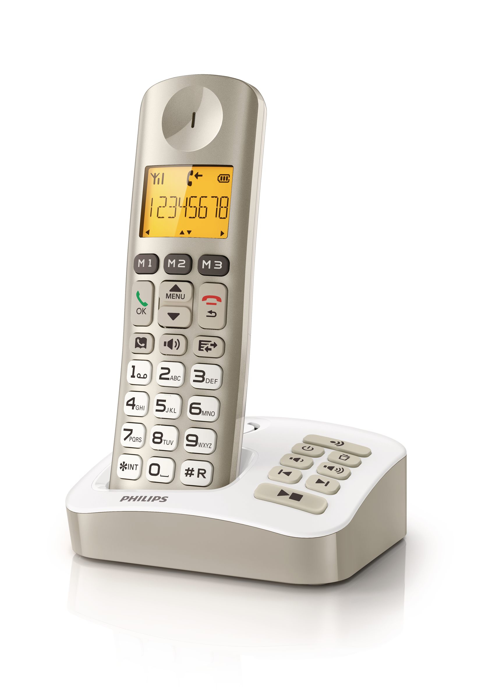 Philips XL3051C/38 telephone DECT telephone Caller ID Silver – image 1